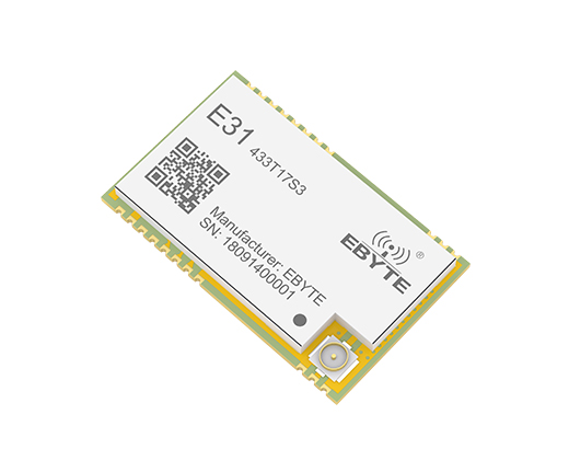 AX5243方案無線模塊：超低功耗多功能UART串口模組E31-433T17S3