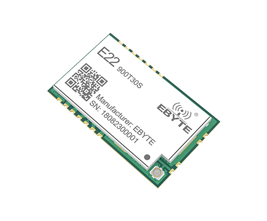 【LoRa模塊】SX1262芯片方案低功耗無線串口模塊E22-900T30S