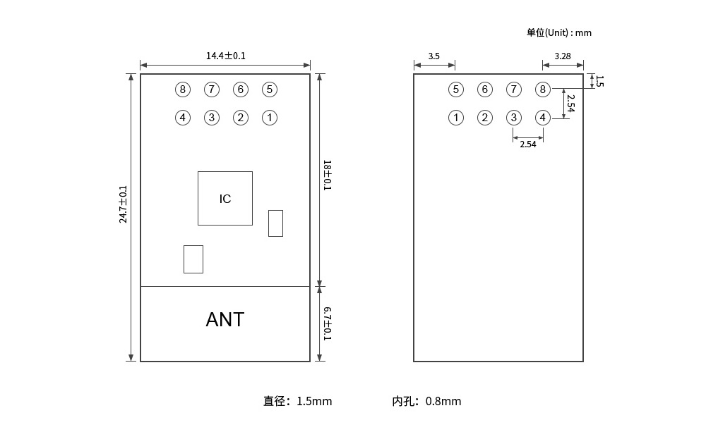 E103-W05A引腳定義