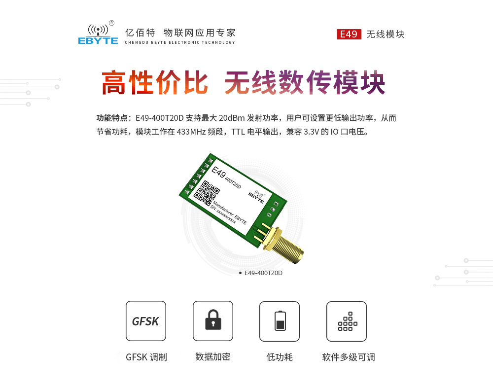 高性價比無線模塊