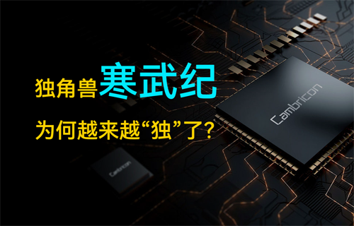 獨角獸公司寒武紀，為何越來越“獨”了？