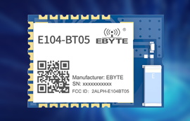 億佰特E104-BT05藍(lán)牙模塊應(yīng)用TLSR8266國產(chǎn)芯片無線通信