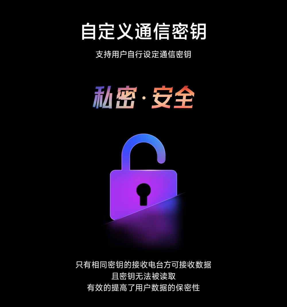 E95-DTU(433C30-485)-2.0數(shù)傳電臺(tái)通信秘鑰