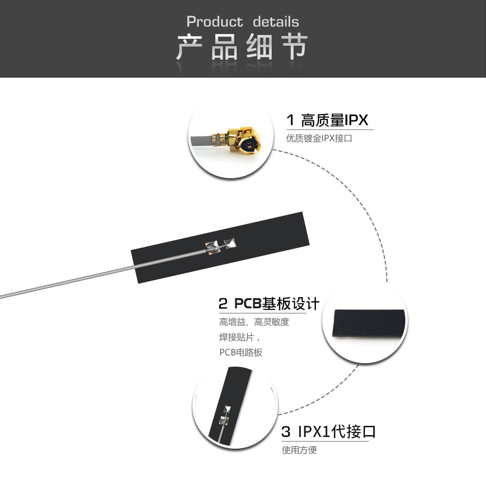 高增益PCB內(nèi)置天線(xiàn)模塊 (2)
