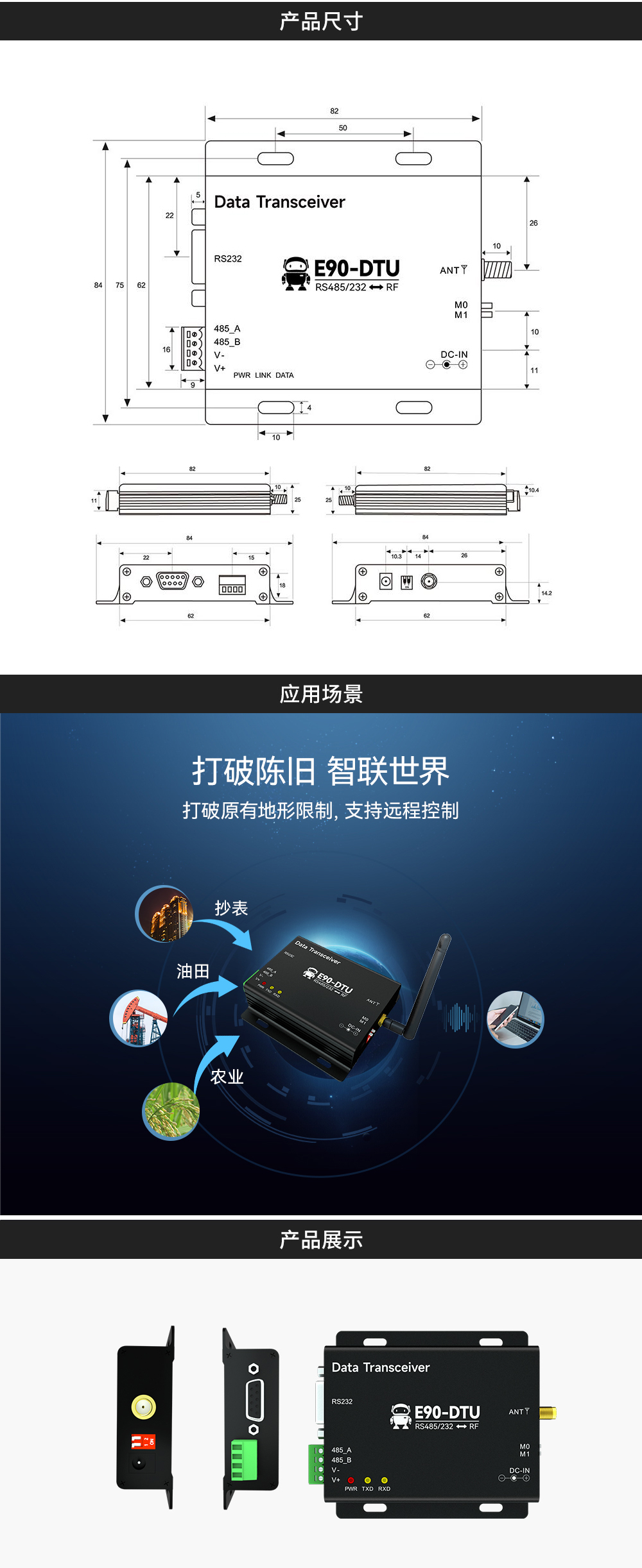 E90-DTU(900SL33)_lora數(shù)傳電臺 (7)