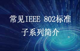 IEEE 802標準有哪些常見子系列標準