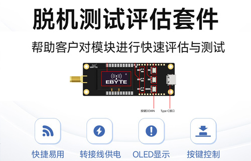 SC系列無(wú)線模塊脫機(jī)測(cè)試評(píng)估套件產(chǎn)品通信操作教程案例
