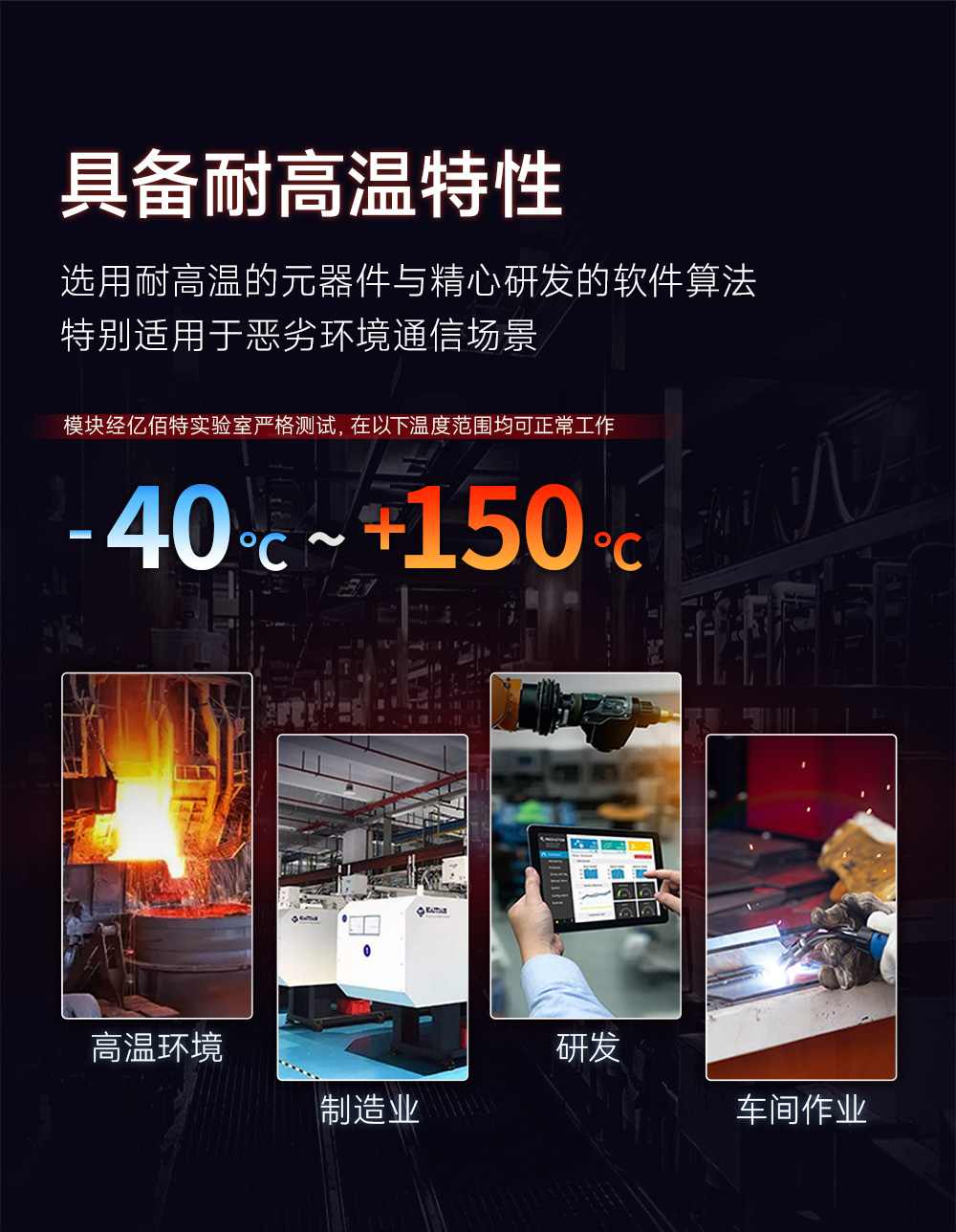 EWM35T-2G4T06SP 車規(guī)級(jí)耐超高溫?zé)o線透傳模塊  (4)