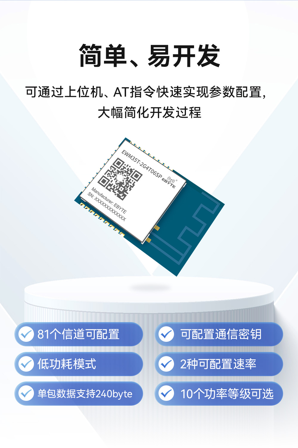 EWM35T-2G4T06SP 車規(guī)級(jí)耐超高溫?zé)o線透傳模塊  (6)