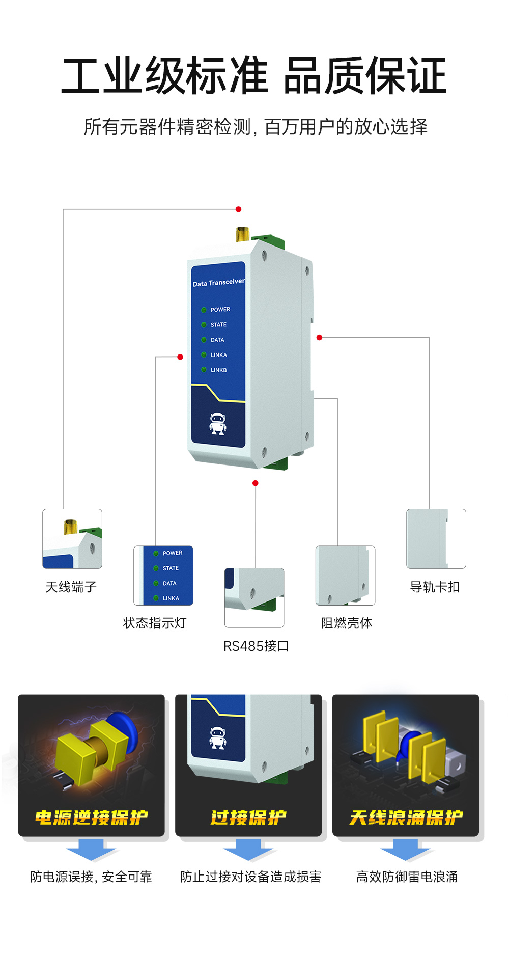 E840-DTU(TCEC05-xxx)X-V2 云數(shù)傳電臺(tái) (8)