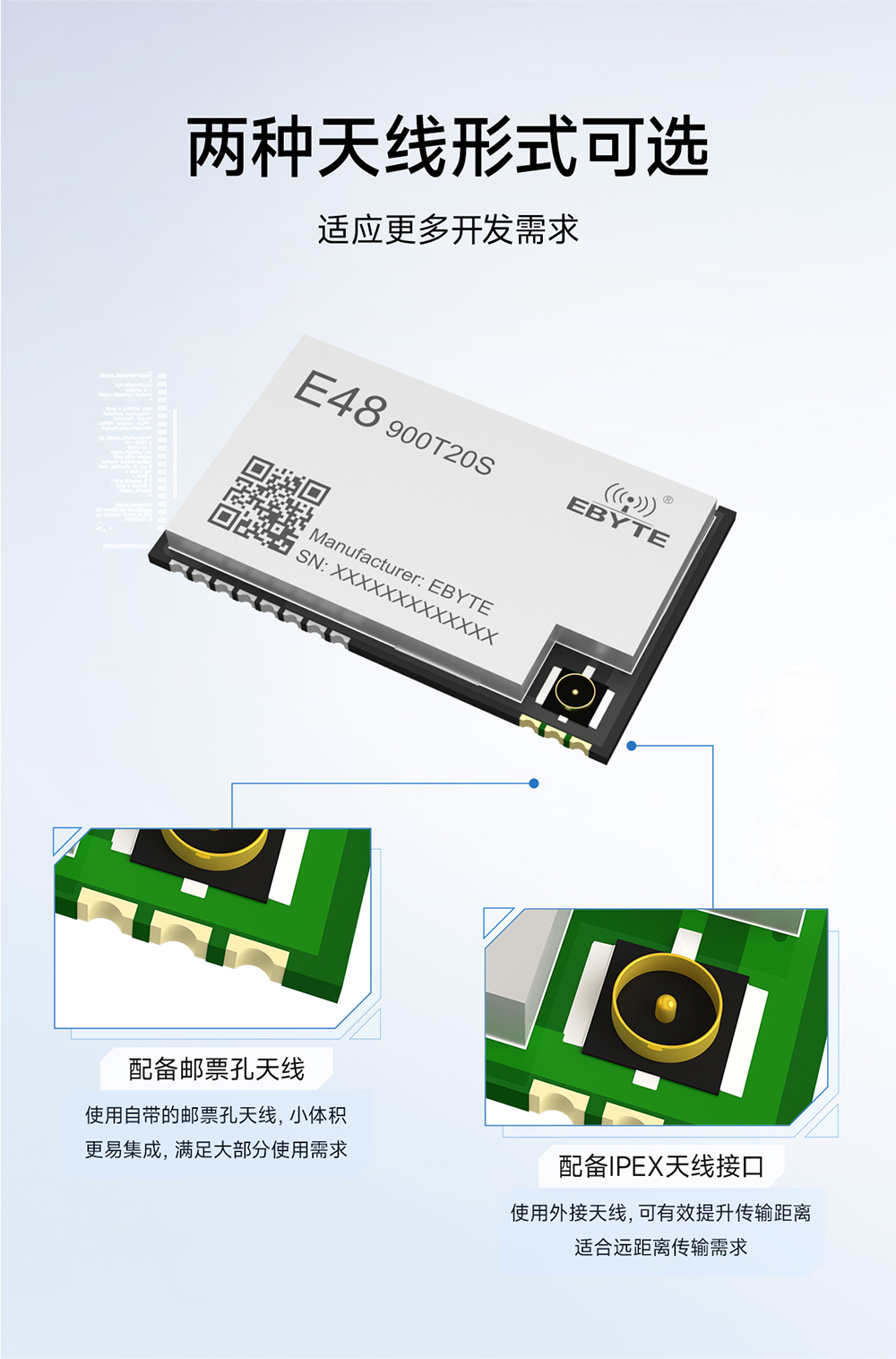 E48-900T20S 無(wú)線數(shù)傳模塊 (14)