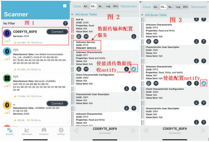 3  RS485轉(zhuǎn)藍牙轉(zhuǎn)換器透傳功能