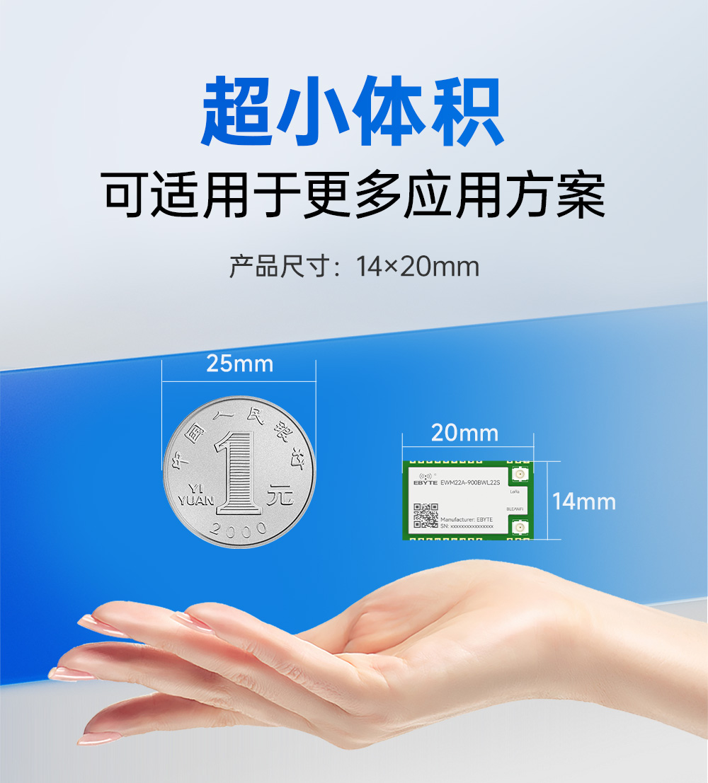 900頻段藍(lán)牙、WiFi、LoRa多合一無線模塊 (11)