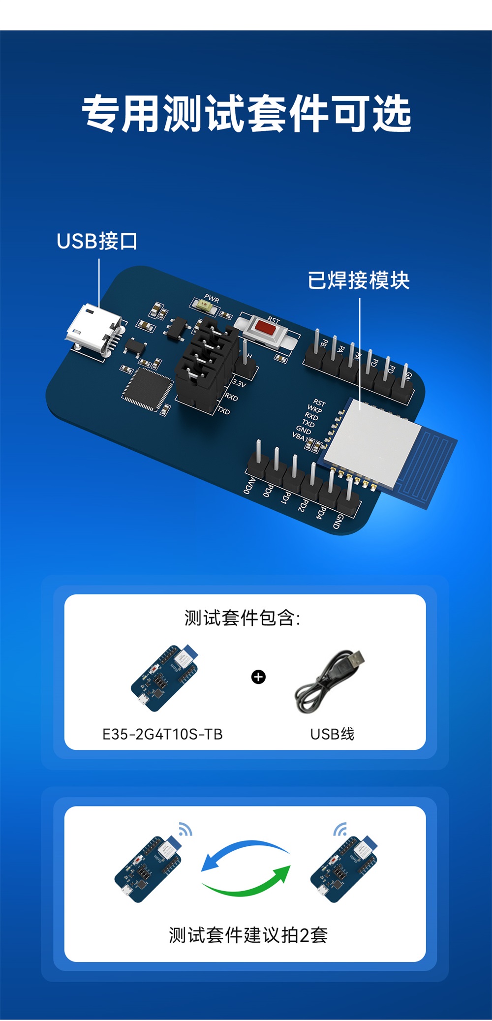 E35-2G4T20SX 高性能無線模塊 (9)